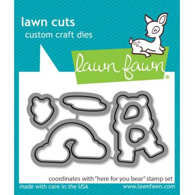 Lawn Fawn Lawn Cuts - Here For You Bear